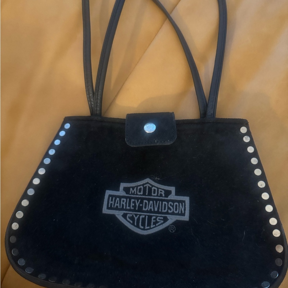 Harley-Davidson Black Studded Women's Bag